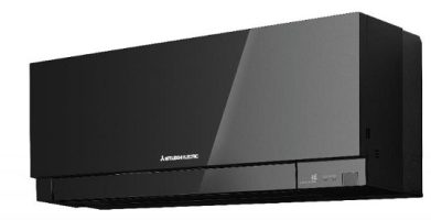 Mitsubishi M-Série, MSZ-EF42VGKB, černá vnitřní nástěnná splitová i multisplitová jednotka, s wifi, R32