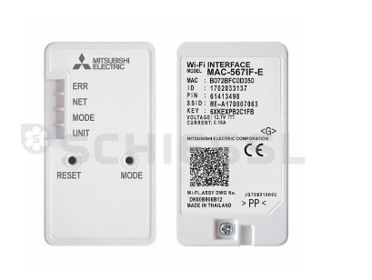 MAC-587IF-E, wi-fi adaptér pro tepelná čerpadla, 602659, Mitsubishi