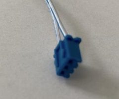Haier CNXX09TC, konektor pro připojení teplotního čidla na vnitřní PCB, CN28 teplota zásobníku TV, 2pin modrý
