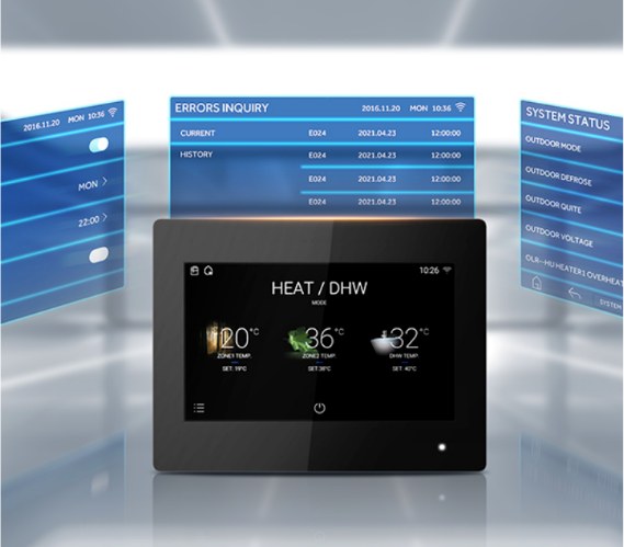 Haier HW-WA101DB, externí nástěnný ovladač pro tepelná čerpadla