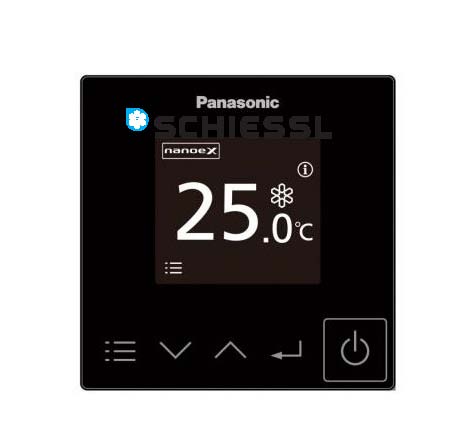 Panasonic CZ-RTC6, kabelový ovladač  pro jednotky PACi