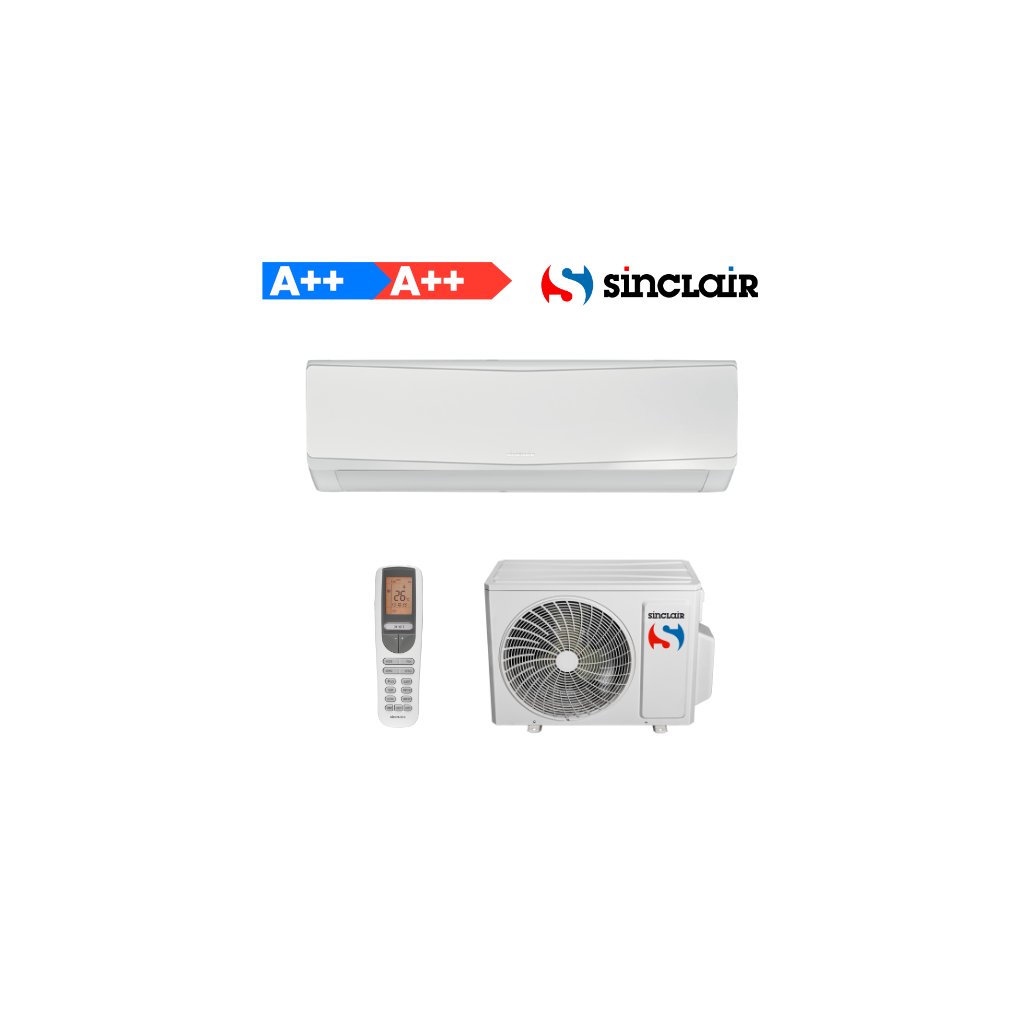 Sinclair SIH-12BIK / SOH-12BIK2, set nástěnná splitová klimatizace KEYON, R32