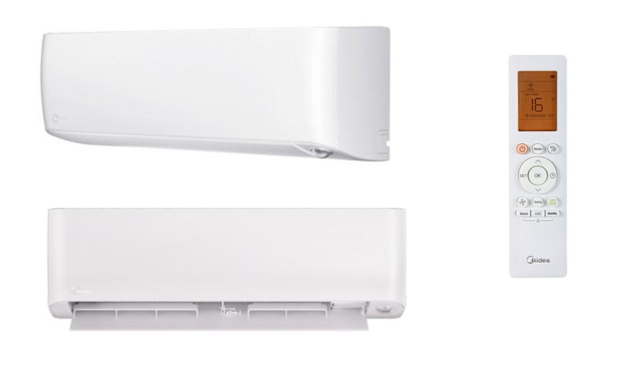 Midea MSOPBU-09HRFN8 Oasis Plus, vnitřní nástěnná splitová jednotka s WiFi, R32
