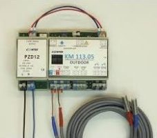 Set - zdroj 12V pro modul KM113.--OU, vodiče, svorky
