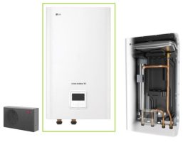 LG HN1639HC.NK0, tepelné čerpadlo Therma V, hydrobox, 3f, chladivo R290