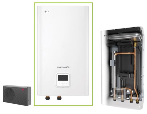 LG HN1639HC.NK0, tepelné čerpadlo Therma V, hydrobox, 3f, chladivo R290