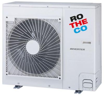 Rotheco Comfort Heath 10, 230V, 10 kW, venkovní splitová jednotka (vzduch - voda), SVT kod 34570, R32