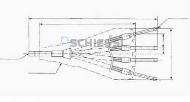 Rozdělovač chladiva (refnet) MSDF-1111R-E Quattro,Mitsubishi