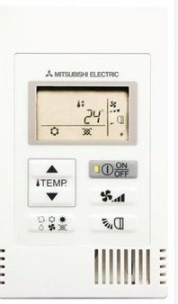 Mitsubishi PAC-YT52CRA Compact, kabelové dálkové ovládání