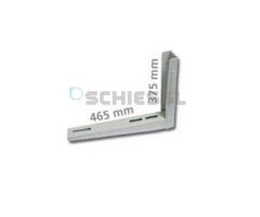 AKCE - Konzole sklopná MS117, 465 x 375mm, nosnost 140 kg, Rodigas