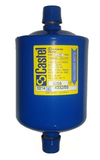 Filtrdehydrátor 4332/5S, 305S, 5/8", Castel