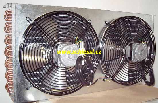 Kondenzátor RTV KT2800 včetně ventilátorů, Rivacold