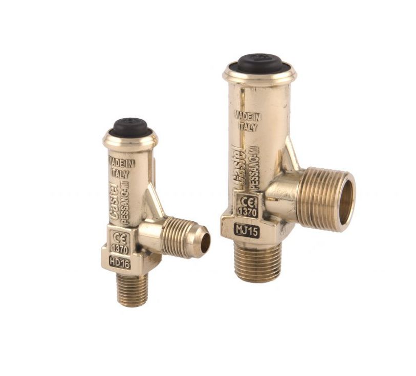 Ventil pojistný 3060/33C450, 45 bar, 3/8" NPT, Castel