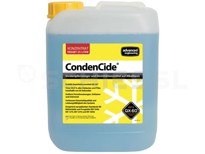 Prostředek čisticí pro&nbsp;výparníky a&nbsp;dezinfekční prostředky CondenCide, ​​5L (koncentrát), S010351R3, Advanced