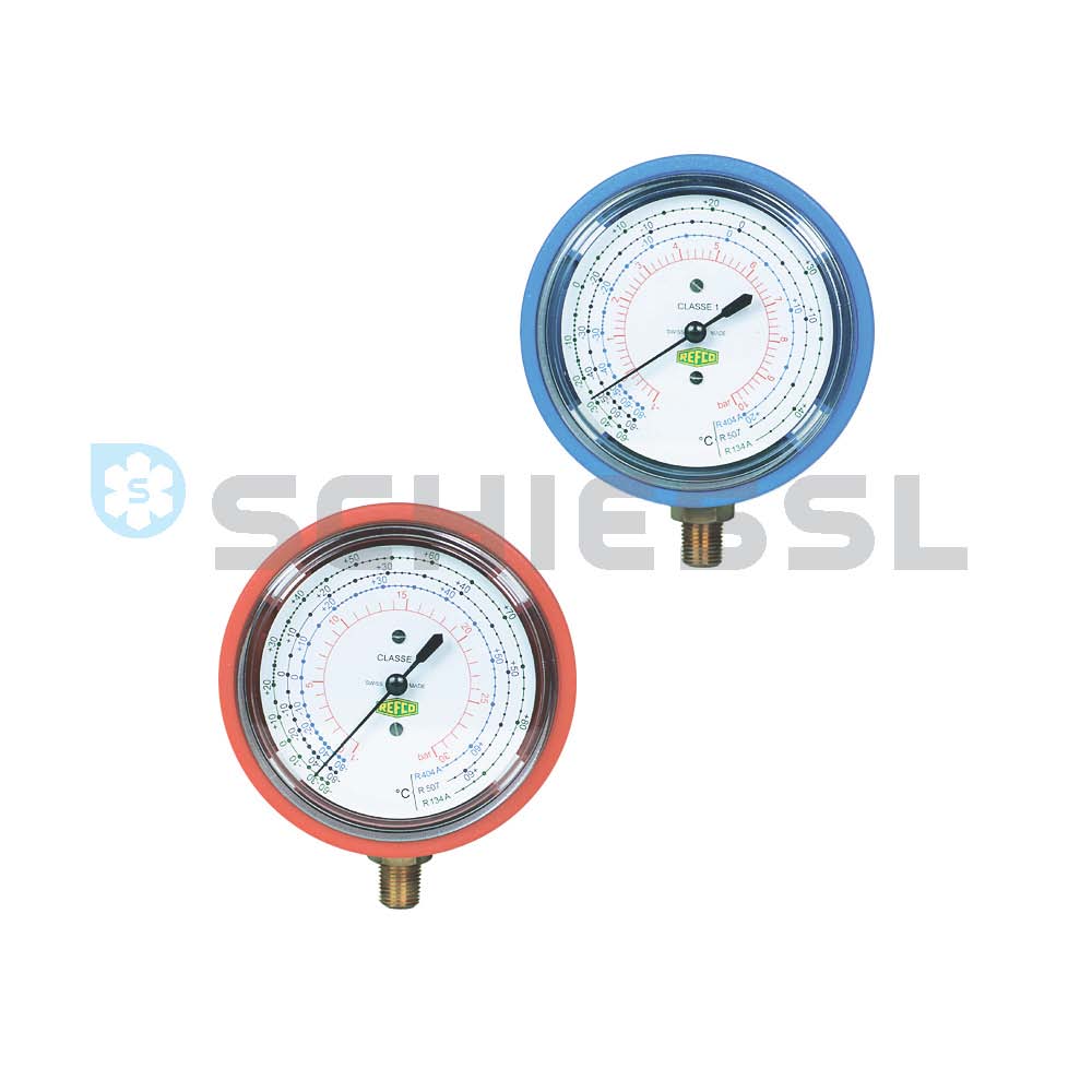 Manometr vysokotlaký PM2- 300- M- R290, připojení 1/8", 9886487, Refco
