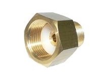 Redukce k&nbsp;přepouštění kyslíku ze závitu G 3/4" na&nbsp;závit W21,8x1/4"