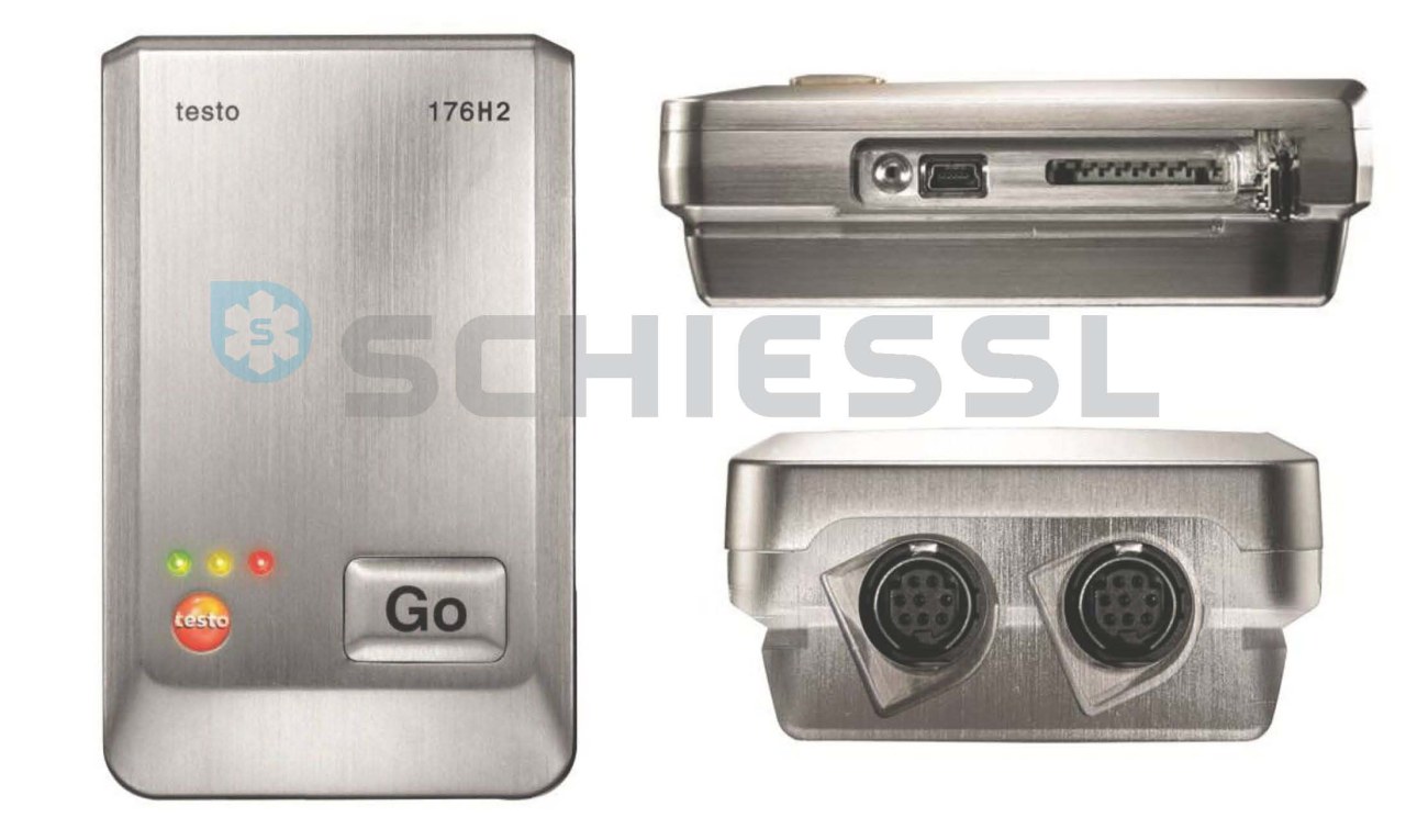 Záznamník pro&nbsp;teploty a&nbsp;vlhkosti Testo 176 H2, 0572 1766, Testo