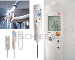 Teploměr vpichovací potravinářský Testo 106 v&nbsp;sadě, 0563 1063, Testo