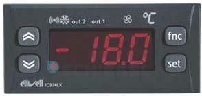 Regulátor IC974 NTC, IC24DI0TAD300, 12V, Eliwell