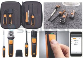 UVEDENO 2X471.970011 Sada chytré sondy klimatizace 0563 0003 včetně pouzdra, Testo (471.970011)