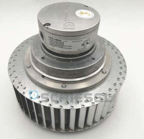 Ventilátor RE22P-2DK.3F.5R, Art.-Nr.131345, Ziehl-Abegg