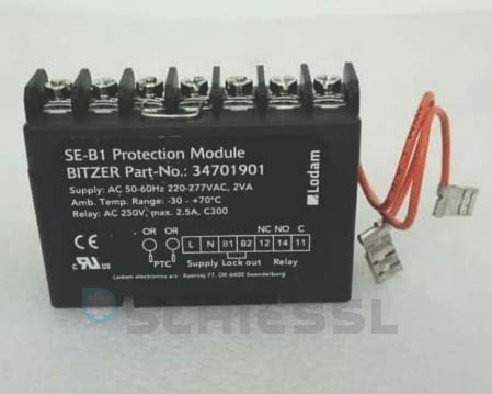 Ochrana vinutí SE-B1, 347019-05, 24V, DC, Bitzer