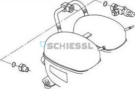 Servisní ventil 118-7351, pro&nbsp;Twin SC18/18, 18U0081
