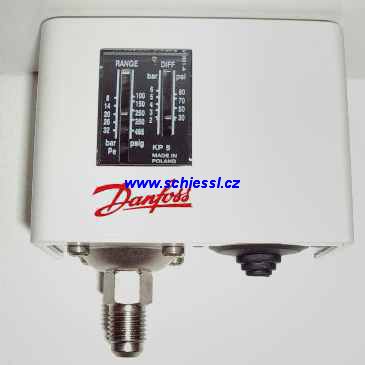 Presostat kombinovaný KP15, 060-124166,  Danfoss