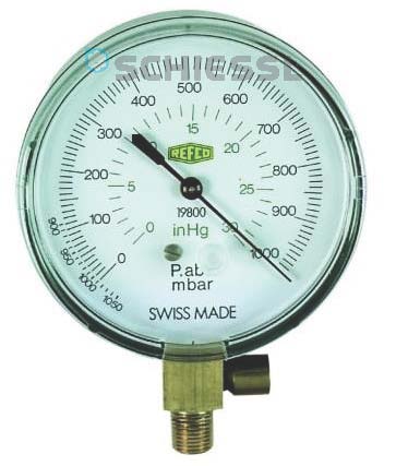 Vakuoměr 19800-SV, 9882473, Refco