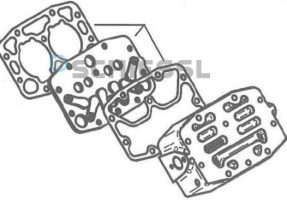 Deska ventilová 1PCB063, (112.3957), Dorin