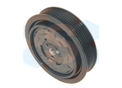 Spojka kompresoru AUDI A4 (8E2,8E5/B6) 11.00-, Denso 6SEU14C