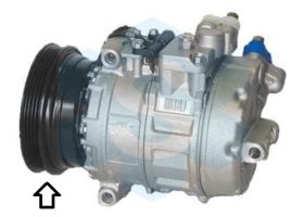 Spojka kompresoru BMW/OPEL 5 (E39),Omega B 2.5 DTi, Denso 7SBU16C