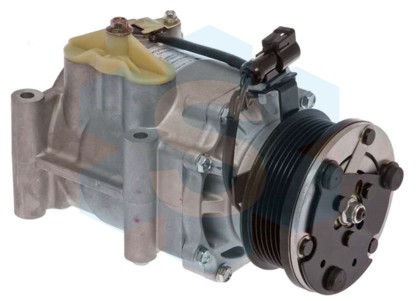 Kompresor nový FORD Fiesta IV/V,Focus,Fusion,Transit Connect, Visteon Scroll SC90V, Aftermarket
