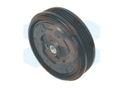 Spojka kompresoru BMW 5 (E60,E61),7 (E65, E66), Denso 7SEU17C
