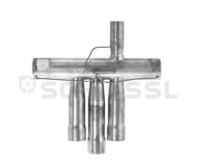 Ventil čtyřcestný, V1-408050100 + cívka  LDK-414801000, 230V, Ranco