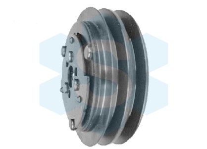 Spojka kompresoru Sanden SD7H13/SD7H15, 2A, 132 mm, 24V