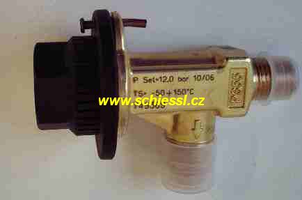 Ventil pojistný 3060/23C240, 24 bar, 1/4" NPT, Castel