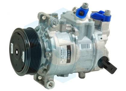 Kompresor nový AUDI A4 (8EC,8ED) 11.04-, Denso 6SEU14C