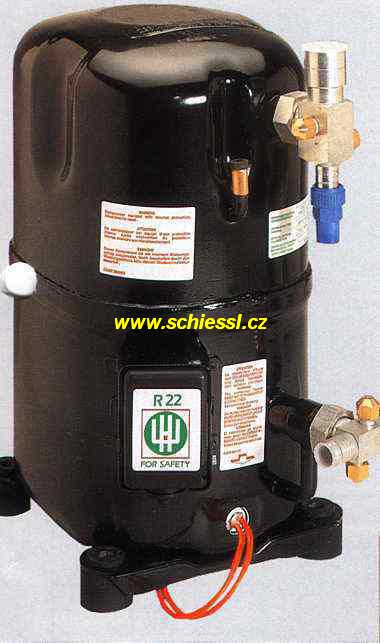 Kompresor TAGP4546 T bez&nbsp;ventilů, 400V, 3/50Hz, R22, Tecumseh