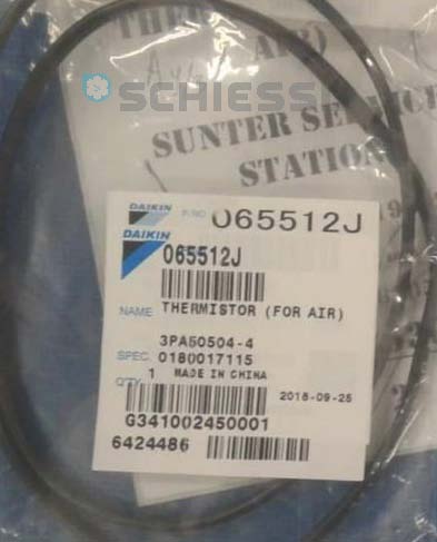 Thermistor R1T, 065512J, pro&nbsp;jednotku RR71B8W1B, Daikin