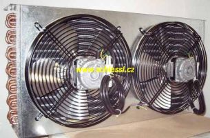 Kondenzátor RTV KT2600 včetně ventilátorů, Rivacold