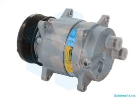 Kompresor nový Delphi V5, PV8, 119 mm, 12V, H-OR