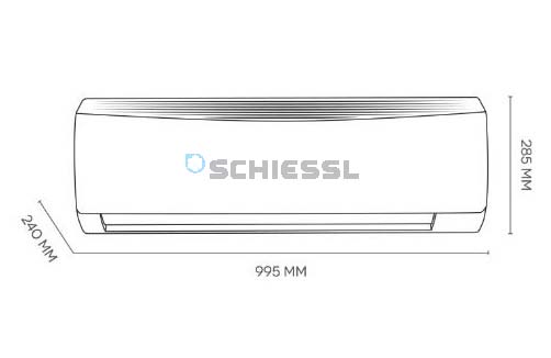 Jednotka vnitřní AWIBS9DC iSERIES R410A, ARGO