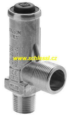 Ventil pojistný 3060/34C280, 28 bar, 1/2" NPT, Castel (246.0906)