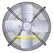 Ventilátor sací s&nbsp;košem průměr 350, R11E-3530A-4M, EBM-PAPST