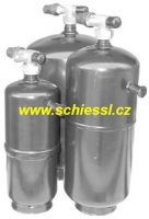 Sběrač chladiva, stojatý, EFM 7,6 (M12/RV12), 7,6L s&nbsp;ventilem, Klimal